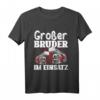 Kinder Großer Bruder Im Einsatz Feuerwehr T-Shirt - Lustiges Geschenk zur Babyankündigung für den großen Bruder