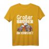 Kinder Großer Bruder Im Einsatz Feuerwehr T-Shirt - Lustiges Geschenk zur Babyankündigung für den großen Bruder