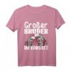 Kinder Großer Bruder Im Einsatz Feuerwehr T-Shirt - Lustiges Geschenk zur Babyankündigung für den großen Bruder