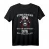 Feuerwehr Opa T-Shirt - Lustiges Feuerwehrmann Geschenk für stolze Opas, Feuerwehrmänner & Feuerwehrfreunde