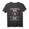 Feuerwehr Opa T-Shirt - Lustiges Feuerwehrmann Geschenk für stolze Opas, Feuerwehrmänner & Feuerwehrfreunde