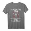 Feuerwehr Opa T-Shirt - Lustiges Feuerwehrmann Geschenk für stolze Opas, Feuerwehrmänner & Feuerwehrfreunde