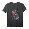 HapDog Pixar Wall-E T-Shirt mit Galaxy Hintergrund - Offiziell lizenziertes Merchandise für Fans