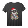 Finnisches Lapphund Weihnachtsmutter-Vati-Hundegeschenk T-Shirt – Niedliches Hundedesign für Hundeliebhaber zu Weihnachten