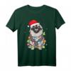 Finnisches Lapphund Weihnachtsmutter-Vati-Hundegeschenk T-Shirt – Niedliches Hundedesign für Hundeliebhaber zu Weihnachten