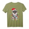 Finnisches Lapphund Weihnachtsmutter-Vati-Hundegeschenk T-Shirt – Niedliches Hundedesign für Hundeliebhaber zu Weihnachten