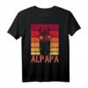 Alpapa Alpaka Lama Fan T-Shirt für Vater – Lustiges Tierdesign für Natur- und Tierliebhaber zum Vatertag & Weihnachten