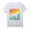 Retro Flat Coated Retriever T-Shirt - Vintage Sonnenuntergang Design, Perfektes Geschenk für Hundeliebhaber und Retriever-Besitzer