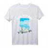 Kinder Flugzeug Pilot T-Shirt mit Flugnummer 5 - Perfektes Geschenk zum 5. Geburtstag für kleine Flugzeugfans