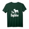 The Dogfather Französische Bulldogge T-Shirt - Lustiges Hundegeschenk für Hundebesitzer, Züchter & Hundeliebhaber zu Weihnachten, Geburtstag & Vatertag