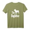 The Dogfather Französische Bulldogge T-Shirt - Lustiges Hundegeschenk für Hundebesitzer, Züchter & Hundeliebhaber zu Weihnachten, Geburtstag & Vatertag