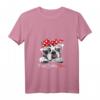 Damen French Bulldog Mom Geschenk - Französische Bulldogge Mama T-Shirt mit V-Ausschnitt für Hundeliebhaberinnen