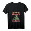 Damen Frosch Mama T-Shirt mit V-Ausschnitt - Perfektes Geschenk für Reptilien- und Krötenliebhaberinnen