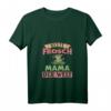 Damen Frosch Mama T-Shirt mit V-Ausschnitt - Perfektes Geschenk für Reptilien- und Krötenliebhaberinnen