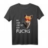 Fuchs Kostüm Kinder & Erwachsene - Lustiges Fuchs T-Shirt mit Spruch für Fasching, Halloween, Karneval, Weihnachten & Geburtstag