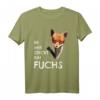 Fuchs Kostüm Kinder & Erwachsene - Lustiges Fuchs T-Shirt mit Spruch für Fasching, Halloween, Karneval, Weihnachten & Geburtstag
