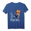 Fuchs Kostüm Kinder & Erwachsene - Lustiges Fuchs T-Shirt mit Spruch für Fasching, Halloween, Karneval, Weihnachten & Geburtstag