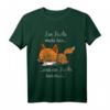 Lustiges Schlafshirt Pyjama Nachthemd mit Fuchs – Bequeme Schlafkleidung für Damen und Herren, ideales Geschenk für Langschläfer und Nachteulen