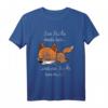Lustiges Schlafshirt Pyjama Nachthemd mit Fuchs – Bequeme Schlafkleidung für Damen und Herren, ideales Geschenk für Langschläfer und Nachteulen