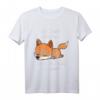 Lustiges Schlafshirt Pyjama Nachthemd mit Fuchs – Bequeme Schlafkleidung für Damen und Herren, ideales Geschenk für Langschläfer und Nachteulen