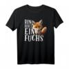 Bin halt ein Fuchs T-Shirt – Lustiges Tiermotiv für Fuchsliebhaber & clevere Tierfans als originelles Geschenk