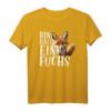 Bin halt ein Fuchs T-Shirt – Lustiges Tiermotiv für Fuchsliebhaber & clevere Tierfans als originelles Geschenk