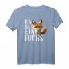 Bin halt ein Fuchs T-Shirt – Lustiges Tiermotiv für Fuchsliebhaber & clevere Tierfans als originelles Geschenk