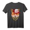 Oldschool Hip Hop Origami Fuchs Gangster Rapper Goldketten T-Shirt – Retro Streetwear für Hip Hop Fans der 80er & 90er Jahre als Geschenk