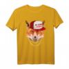 Oldschool Hip Hop Origami Fuchs Gangster Rapper Goldketten T-Shirt – Retro Streetwear für Hip Hop Fans der 80er & 90er Jahre als Geschenk