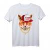 Oldschool Hip Hop Origami Fuchs Gangster Rapper Goldketten T-Shirt – Retro Streetwear für Hip Hop Fans der 80er & 90er Jahre als Geschenk