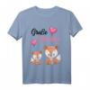 Kinder Große Schwester 2024 Fuchs Mädchen T-Shirt – Süßes Geschenk zur Schwangerschaftsverkündung, Babyparty & Baby-Shower