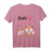 Kinder Große Schwester 2024 Fuchs Mädchen T-Shirt – Süßes Geschenk zur Schwangerschaftsverkündung, Babyparty & Baby-Shower
