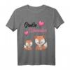 Kinder Große Schwester 2024 Fuchs Mädchen T-Shirt – Süßes Geschenk zur Schwangerschaftsverkündung, Babyparty & Baby-Shower