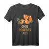 Große Schwester 2023 - Süßes Fuchs Geschwister T-Shirt für werdende große Schwester, perfekt als Geschenk