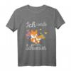Ich werde große Schwester Fuchs T-Shirt – Süßes Outfit für zukünftige große Schwester, perfekt für Babyparty, Schwangerschaft oder Geburt