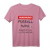 Warnung - Fußball Mama T-Shirt - Lustiges Geschenk für fußballbegeisterte Mütter zum Geburtstag, Weihnachten & Muttertag