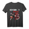 Kinder 3. Geburtstag Junge Fußball T-Shirt – Perfektes Geschenk für kleine Fußballer, Geburtstagsoutfit mit Zahl 3 & Fußballmotiv