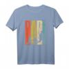 Dad hoch 2 Vater zweifacher Papa mit Sohn Fußball T-Shirt – Perfektes Geschenk für sportliche Väter, Trainer & Fußballfamilien