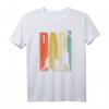 Dad hoch 2 Vater zweifacher Papa mit Sohn Fußball T-Shirt – Perfektes Geschenk für sportliche Väter, Trainer & Fußballfamilien