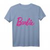 Offizielles Barbie Logo Damen T-Shirt in Rosa – Trendiges, hochwertiges Shirt mit schmaler Passform