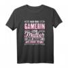 Damen Gamerin & Mutter Geschenk - Lustiges Mama T-Shirt für Sohn, Tochter, Baby, Neugeborenes, perfekte Geschenkidee für Muttertag & Weihnachten