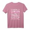 Damen Gamerin & Mutter Geschenk - Lustiges Mama T-Shirt für Sohn, Tochter, Baby, Neugeborenes, perfekte Geschenkidee für Muttertag & Weihnachten