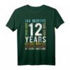 Geburtstag 12 Geschenke Shirt für Jungen - Cooles T-Shirt zum 12. Geburtstag
