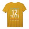 Geburtstag 12 Geschenke Shirt für Jungen - Cooles T-Shirt zum 12. Geburtstag