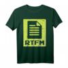 RTFM Read The Manual Geek - Lustiges Nerd T-Shirt für Programmierer, Technik- und Videospiel-Fans als Geschenk