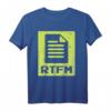 RTFM Read The Manual Geek - Lustiges Nerd T-Shirt für Programmierer, Technik- und Videospiel-Fans als Geschenk