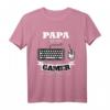 Papa am Tag Gamer in der Nacht Geschenk - Lustiges T-Shirt für Nerds & Geeks, Geburtstags- & Weihnachtsgeschenk für Videospieler