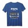 Papa am Tag Gamer in der Nacht Geschenk - Lustiges T-Shirt für Nerds & Geeks, Geburtstags- & Weihnachtsgeschenk für Videospieler
