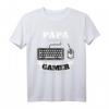 Papa am Tag Gamer in der Nacht Geschenk - Lustiges T-Shirt für Nerds & Geeks, Geburtstags- & Weihnachtsgeschenk für Videospieler