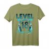 Level 18 Jahre Gamer T-Shirt für Jungen, Mädchen, Mann & Frau – Perfektes Geburtstagsgeschenk zum 18. Geburtstag für Zocker, LAN-Partys & Gaming Fans
